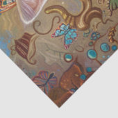 Decoupage Whimsical Kittens Herbstfest Seidenpapier (Ausschnitt)