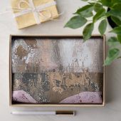 Decoupage Whimsical Kuh Pink Bandana Seidenpapier (Geschenk)