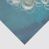 Decoupage Whimsical Lady Cow Comic Seidenpapier (Ausschnitt)