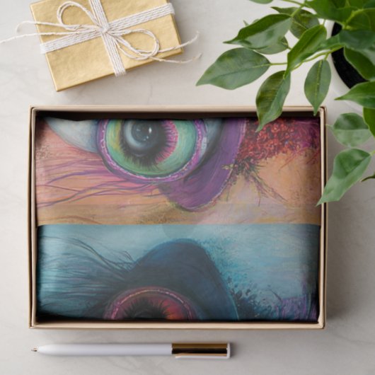 Decoupage Whimsical Lady Trio aus Whimsyville Seidenpapier (Geschenk)