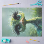 Decoupage Whimsical Lime Green Wackadoodle Seidenpapier (Basteln)