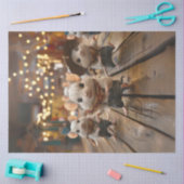 Decoupage Whimsical Line Tanzmäuse Seidenpapier (Basteln)