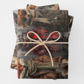 Decoupage Whimsical Mischievous Bretz FoxBrothers Geschenkpapier Set (Beispiel)