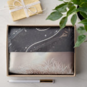 Decoupage Whimsical Otter Gitarre spielen Seidenpapier (Geschenk)