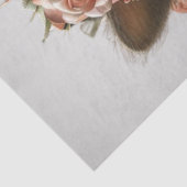 Decoupage Whimsical Porcupine Lady ganz verkleidet Seidenpapier (Ausschnitt)