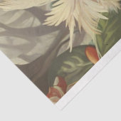 Decoupage Whimsical Rooster Huhn Coupe Verheiratet Seidenpapier (Ausschnitt)