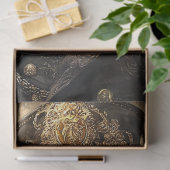 Decoupage Whimsical Royal Pumi Dog Seidenpapier (Geschenk)