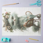 Decoupage Whimsical Seidenpapier (Basteln)