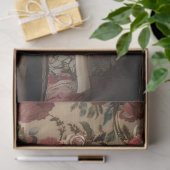 Decoupage Whimsical Sheep in Vintag gekleidet Seidenpapier (Geschenk)