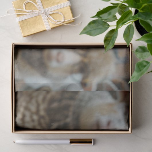 Decoupage Whimsical Sheep Winter Kleidung & Brille Seidenpapier (Geschenk)