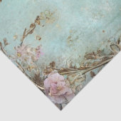 Decoupage Whimsical Spring Easter Rabbit Carriage Seidenpapier (Ausschnitt)