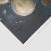 Decoupage Whimsical Steampunk Heißluftballon Seidenpapier (Ausschnitt)