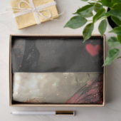 Decoupage Whimsical Valentine Fairy Butterfly Flüg Seidenpapier (Geschenk)