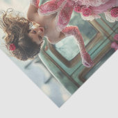 Decoupage Whimsical Valentine Kaninchen Schweine K Seidenpapier (Ausschnitt)