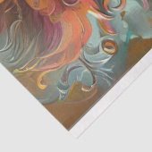 Decoupage Whimsical Verziert Chicken Coffee Break Seidenpapier (Ausschnitt)