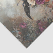 Decoupage Whimsical Viktorianisch Dressed Crows Pa Seidenpapier (Ausschnitt)