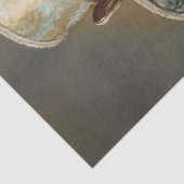 Decoupage Whimsical Vintag Dressed Spaniel & Hat Seidenpapier (Ausschnitt)