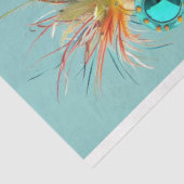 Decoupage Whimsical Wackadoodle Bird Art Seidenpapier (Ausschnitt)