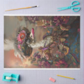 Decoupage Whimsical Wackadoodle Ladys Club Seidenpapier (Basteln)