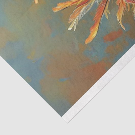 Decoupage Whimsical Wacky Vibrany Cockatoos Birds Seidenpapier (Ausschnitt)