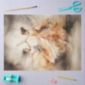 Decoupage Whimsical Watercolor Ballett Tänzer Seidenpapier (Basteln)