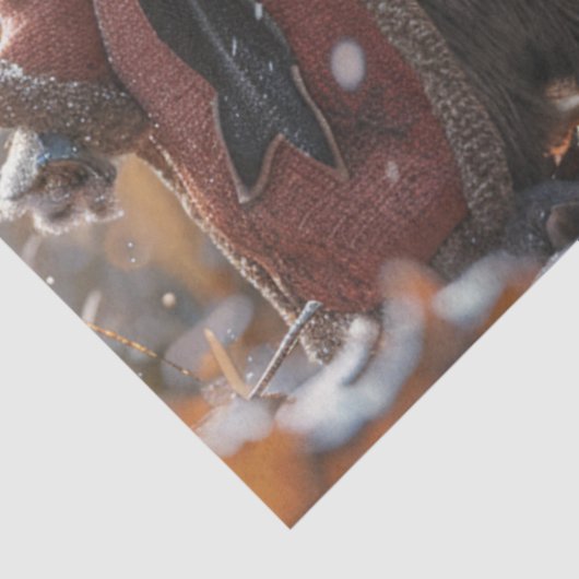 Decoupage Whimsical Weihnachtsmäuse Seidenpapier (Ausschnitt)