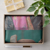 Decoupage Whimsical Western Dressed Goat Seidenpapier (Geschenk)