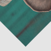 Decoupage Whimsical Western Dressed Goat Seidenpapier (Ausschnitt)