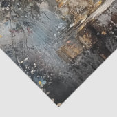 Decoupage Whimsical White Bird Französisches Tee-P Seidenpapier (Ausschnitt)