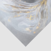 Decoupage Whimsical White Embellished Pferd Seidenpapier (Ausschnitt)