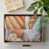 Decoupage Whimsical Woman Art Deco Seidenpapier (Geschenk)