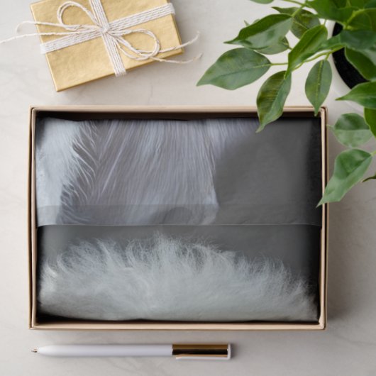 Decoupage Whimsisch gekleidete Poodle Bella Seidenpapier (Geschenk)