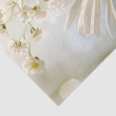 Decoupage White Daisis natürliche Umgebung Seidenpapier (Ausschnitt)