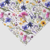 Decoupage Wildblumen Seidenpapier (Ausschnitt)