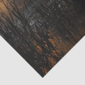 Decoupage Wildlife 2 Elche kämpfen Sonnenuntergang Seidenpapier (Ausschnitt)