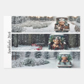 Decoupage Winter Sägeblatt Set 26x6 Geschenkpapier Set (Vorderseite 2)
