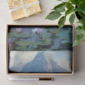 Decoupage Winter Scene Elch Jagen Seidenpapier (Geschenk)