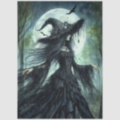 Decoupage Witchy Woman Moonlight Lace 2 Seidenpapier (Vorderseite)