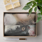 Decoupage Wolle & Flüsternde Schafe & Ringelblume Seidenpapier (Geschenk)
