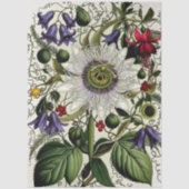 Decoupage Woodland Illustration Seidenpapier (Vorderseite)