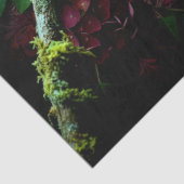 Decoupage Woodland Moth Illustration Seidenpapier (Ausschnitt)