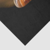 Decoupage Woodland Moth Illustration Seidenpapier (Ausschnitt)