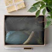 Decoupage Woodland Moth Illustration Seidenpapier (Geschenk)