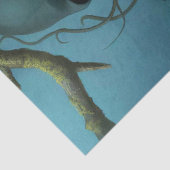 Decoupage Woodland Moth Illustration Seidenpapier (Ausschnitt)