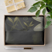 Decoupage Woodland Moth Illustration Seidenpapier (Geschenk)