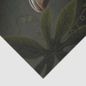 Decoupage Woodland Moth Illustration Seidenpapier (Ausschnitt)