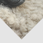 Decoupage Wool & Whispers Sheep & Marigold Seidenpapier (Ausschnitt)