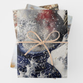 Decoupage Wrapping Paper American Flag Eagle Geschenkpapier Set (Beispiel)