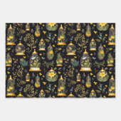 Decoupage Wrapping Paper Terrariums Set 3 Geschenkpapier Set (Vorderseite 2)