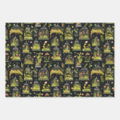 Decoupage Wrapping Paper Terrariums Set 3 Geschenkpapier Set (Vorderseite 3)